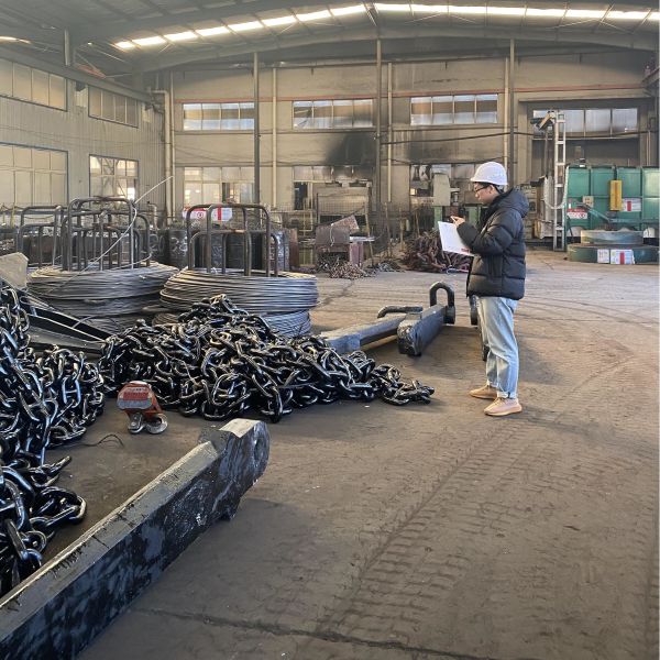 28mm Spray Paint High - Strength Alloy Steel Stud Link Anchor Chain Ship Anchor Chain