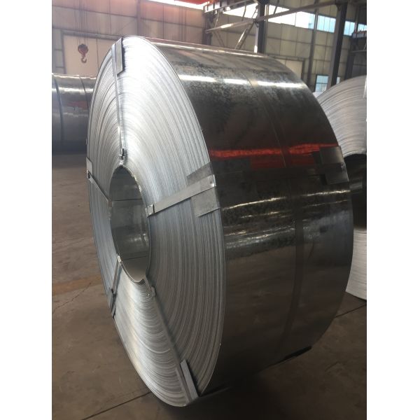 35mm Cold Rolled Galvanized Steel Strip Zinc Coating 40 - 275g/m2 Qinyuan