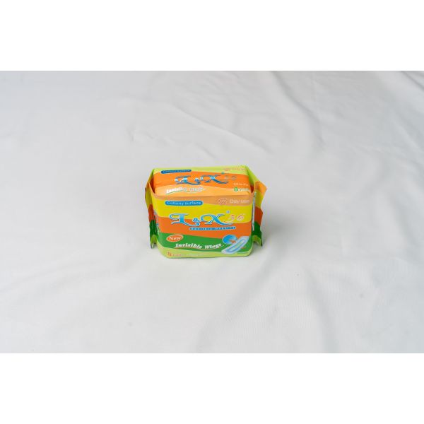 Breathable PE Backsheet Sanitary Pads Customizable for Customer Requirements