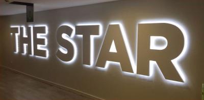 Customization Size Led Backlit Sign Backlit Logo Sign Various Colors