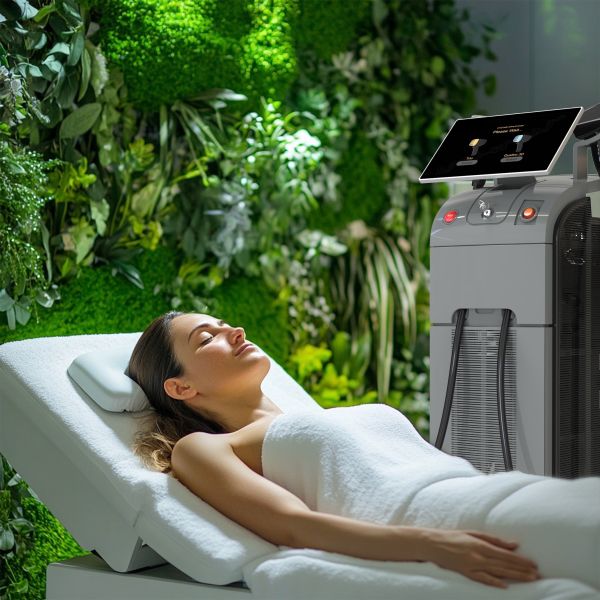 2025 Diode Laser Ice 3 Wavelength 755nm Laser Hair Removal 4 Wavelength Ice less Diode Laser with CE ISO TUV