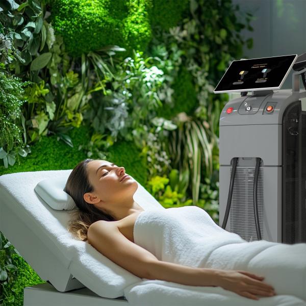 2025 Diode Laser Ice 3 Wavelength 755nm Laser Hair Removal 4 Wavelength Ice Painless Diode Laser with CE ISO TUV