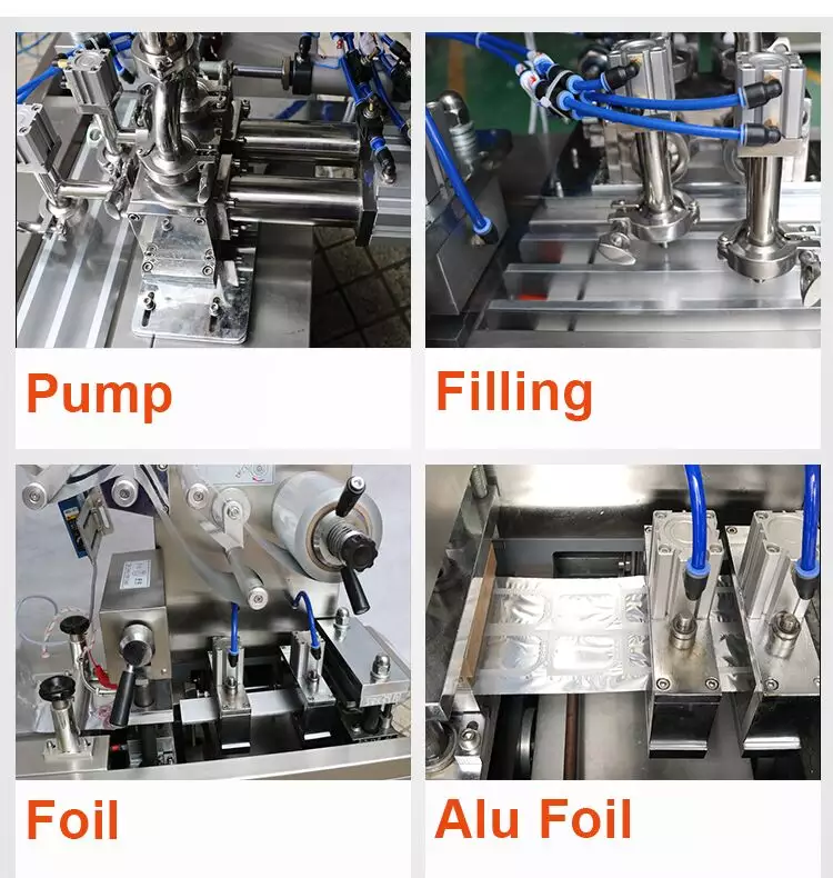 Вырезывание/минута оборудования упаковки 45 волдыря варенья меда шоколада