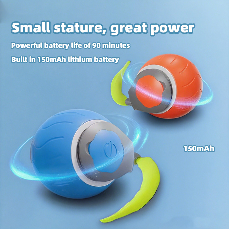Eco-friendly Electric Rolling Cat Toy 2.0 Cat Toy Pet Automatic Fast Ball Rolling Electric Cat Ball Modern Dog Sports Style
