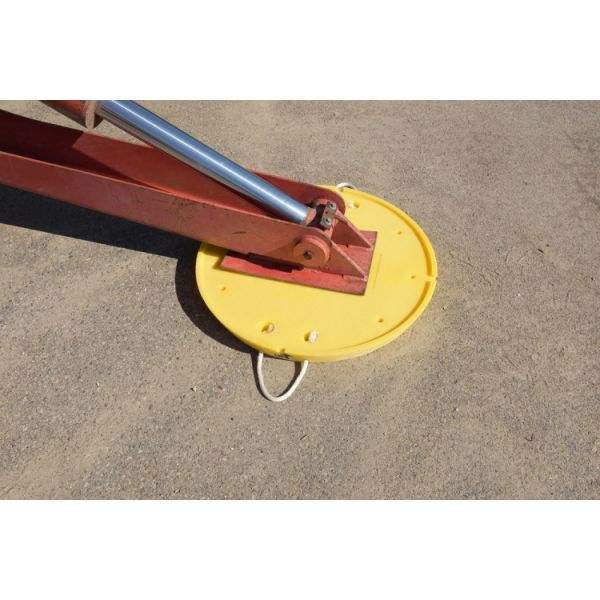Durable Wear Resistant Round HDPE Plastic Truck Mat Outrigger Leg Support Pads