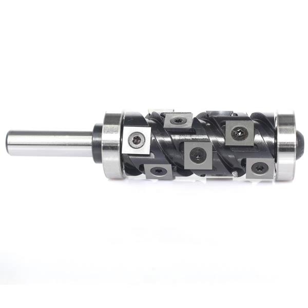 Double Bearings TiAIN Wood Router Bit Wood Spiral Flush Trim Router Bit