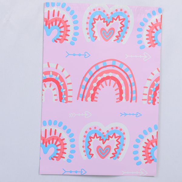 Sacs de courrier en plastique PE flexibles 35x50 cm sacs d'expédition en plastique sur mesure