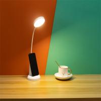 Lámpara de mesa LED plegable de 5W con temperatura de color ajustable para leer y estudiar