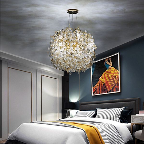 Blanco caliente llevado decorativo de Crystal Chandelier 3500K del dormitorio de AC265V