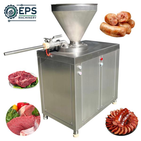 Hydraulic Sausage Filler For High Volume Meat Processing Lines
