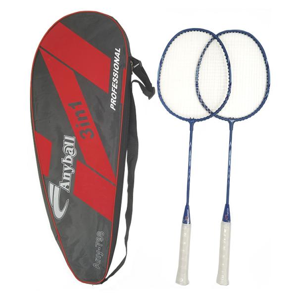 Power Trainer Badminton Racket Set Aluminum Alloy For Shuttlecock Sports 798 Anyball