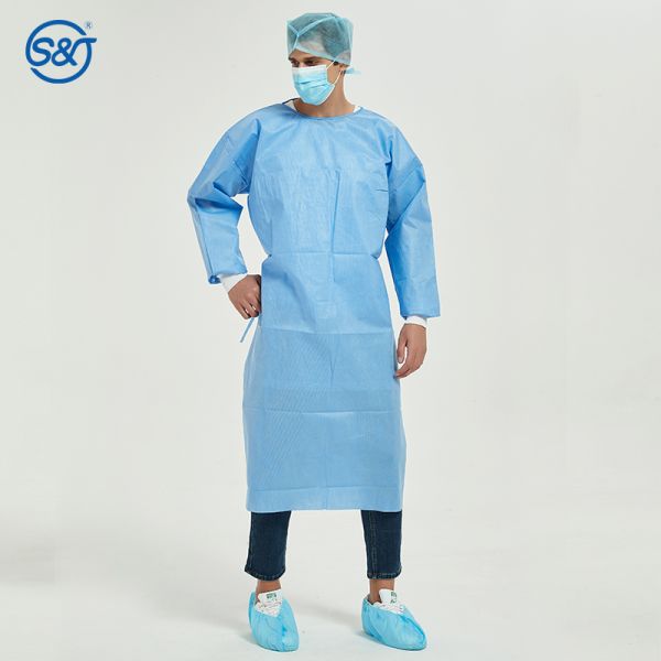 S&J Non woven/SMS Gown Surgical Medical Use Disposable Surgical Gown