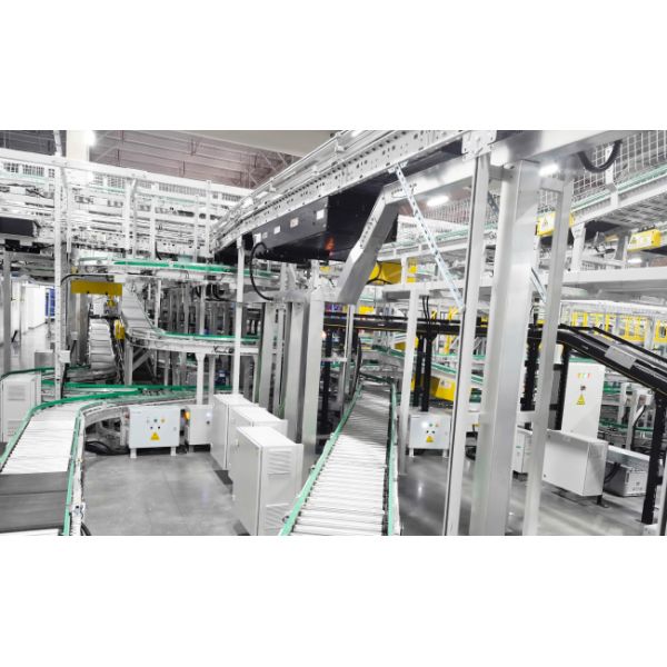 Carton Box Conveyor Sorting System Flexible Gravity Roller Conveyor System Logistics Sorting Warehouse Storage Rack