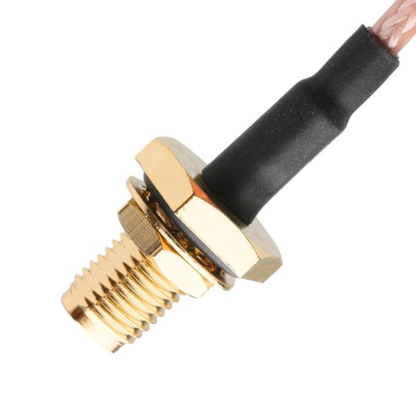 Oem / Odm Rg316 Conector de cabo Sma Jack de parede feminina para conector direto masculino