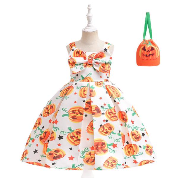 Princesa Dress das crianças do vestido de Dia das Bruxas das crianças da roupa do vestido das crianças