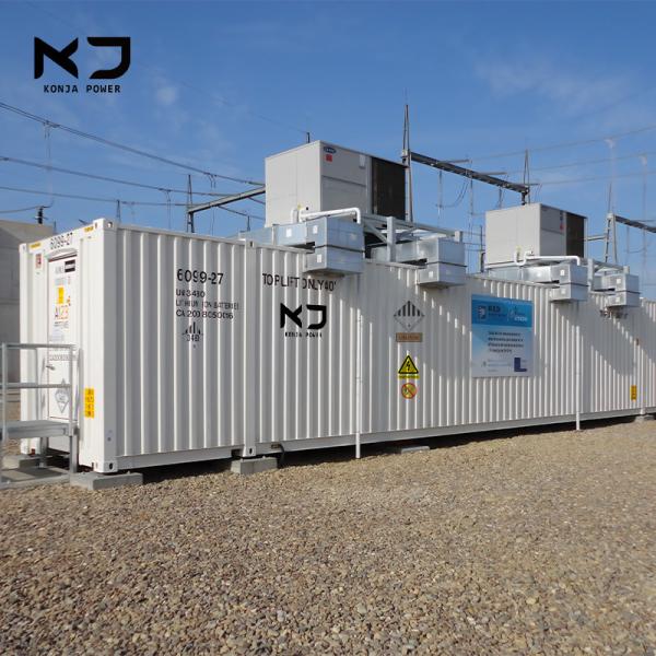 Air Cooling BESS 40FT 2.58MWh 768Vdc Battery Energy Storage System 400Vac