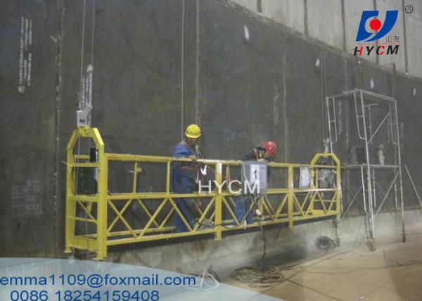 800kg Load Lift Aerial Working Basket Platform with OEM Clamp Systerm to Buildings Construction
