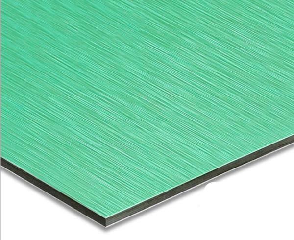 Painel composto de alumínio escovado 1250mm*3050mm de ACM que tornam