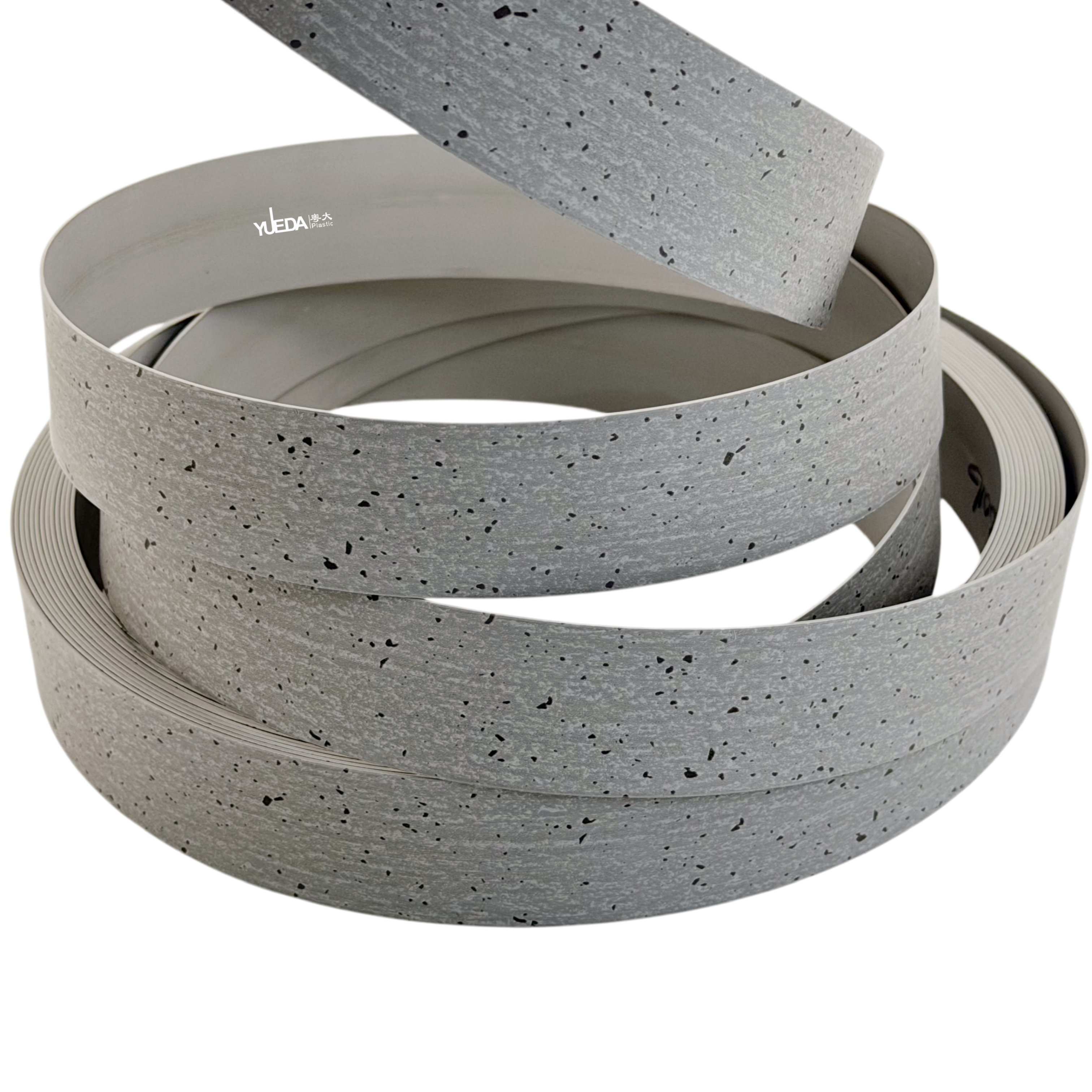 Concrete Grey Speckled PVC Edge Banding | YUEDA Furniture Edge Trim