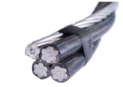 Fio Quadruplex isolado XLPE empacotado antena Eco do cabo distribuidor de corrente amigável