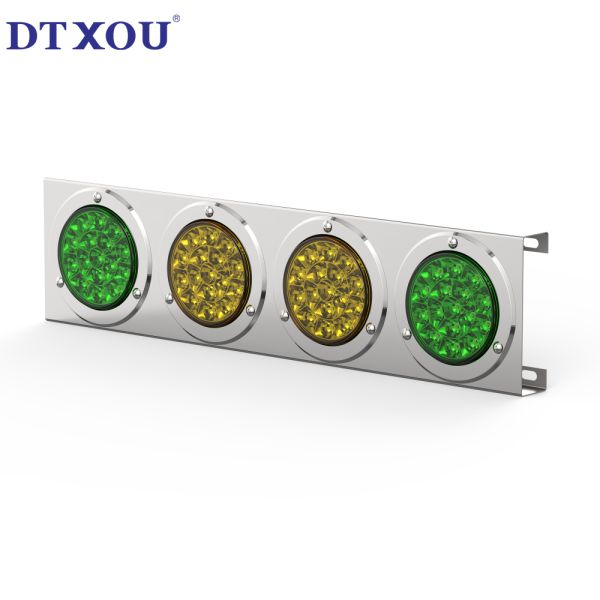 Truck Trailer Box Type Passenger Car Stainless Steel 4-Hole Parking Indicator 8155142170