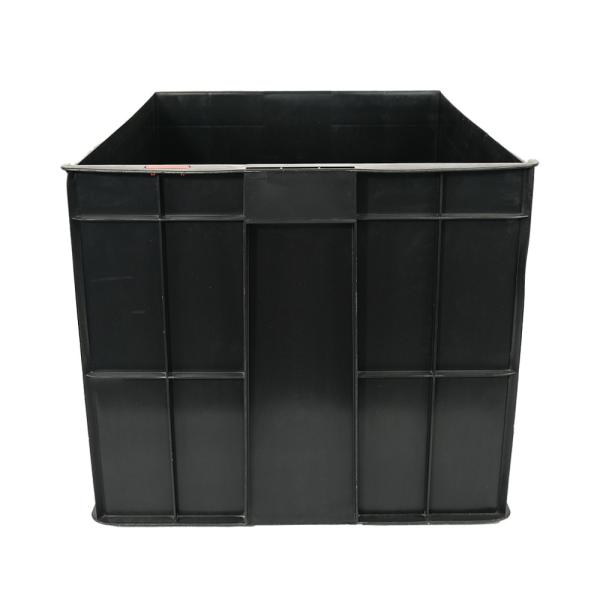 NO Foldable Home Plastic Shipping Turnover Crate for Customized Logo and Safe Moving