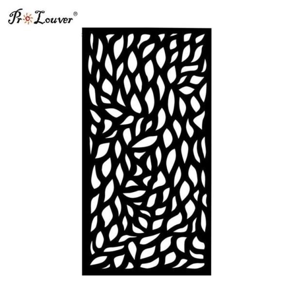 Leaf Design Aluminum CNC Laser Cut Screen for Interior/ Exterior Decoration