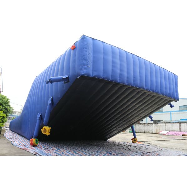 PVC Tarpaulin Inflatable Slide Park Water Park Use Outdoor Playground