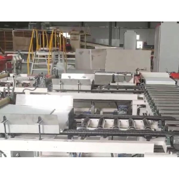 High Output PVC Film Laminating Machine with 1300mm Effective Laminating and 2-6 Million Sq.m/year Capacity for Gypsum Ceiling Board Production