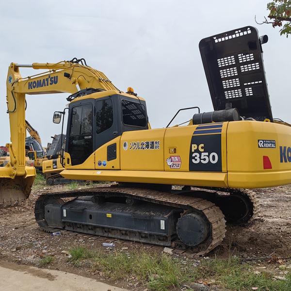 Used large size Komatsu PC350-7 Excavator 1.4m³ Capacity Bucket Quality Guaranteed