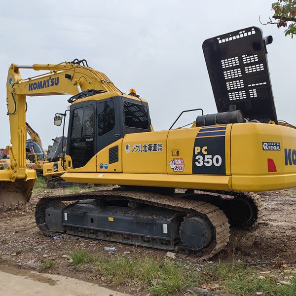 35Ton Heavy Second Hand Komatsu Excavator Pc350-7 Backhoe Machine Used For Digging