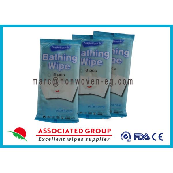 Бактерии устранимой перчатки влажного мытья безалкогольные анти- для домочадца