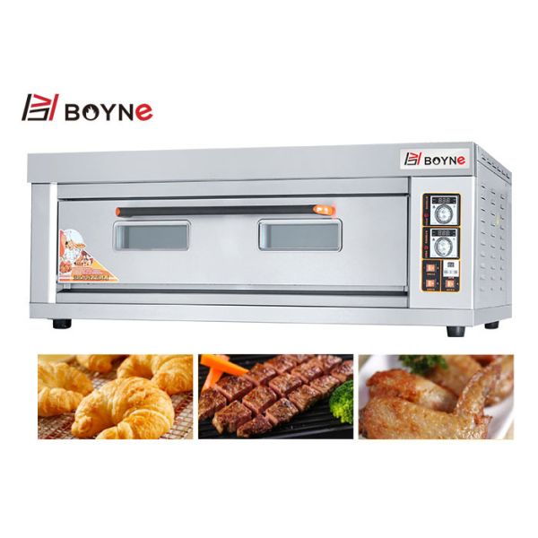 Одна печь палубы нержавеющей стали печи кухни пекарни подноса палубы одной