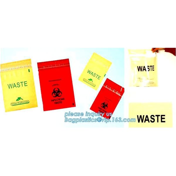 PE asbestos waste bags, Disposal Plastic Bag for Construction Waste, rubbish bag for asbestos fibers, bagplastics, bagea