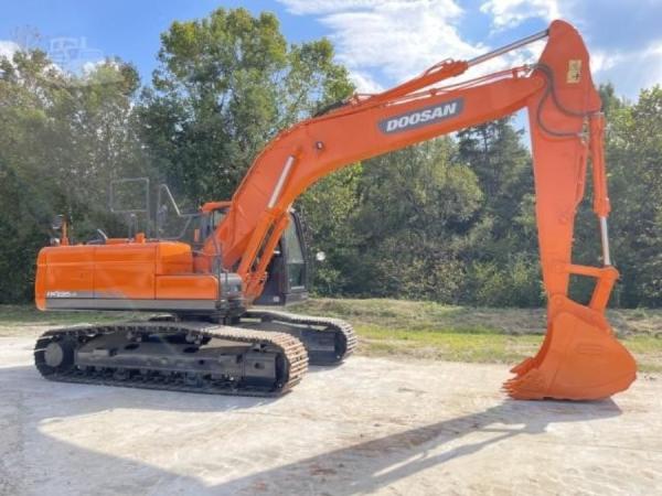 1900KW Doosan DX225LC Used Grandes excavatrices de construction machine de creusement