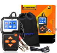 2,4 verificador do analisador da bateria de carro de TFT 6-16V da polegada para todas as baterias acidificadas ao chumbo
