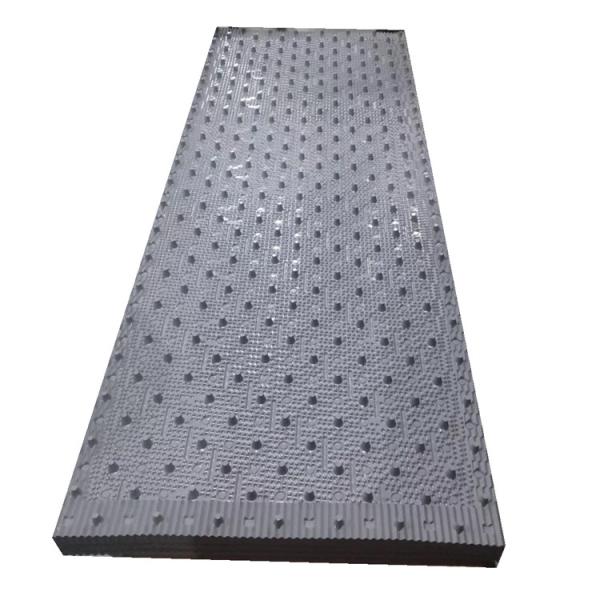 750X2000mm Rigid PVC Cooling Tower Fills CF750 Fill Media Cooling Tower