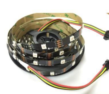 Addressable 5050 RGB Colour Changing Led Lights Strips High Lumen Apa107 30LEDs/m