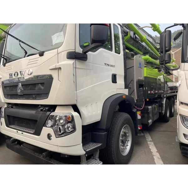 180m 178 Productivity Cylinder Type 2016 Zoomlion 47m Truck Concrete Pump Heavy Equipment