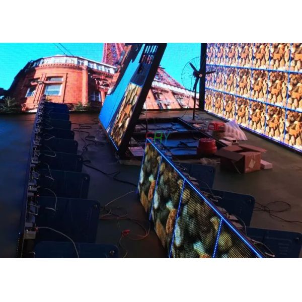 Waterproof Concert Rental LED Display Die Casting Aluminum , Slim LED Screen