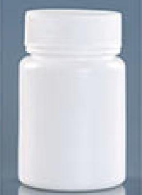 PE Plastic Pharmaceutical Plastic Bottle Wide Mouth 45g Smooth Surface