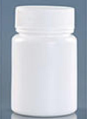 PE Plastic Pharmaceutical Plastic Bottle Wide Mouth 45g Smooth Surface