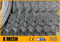 6061 bens de alumínio de Diamond Chain Link Mesh Fencing ASTM A 491