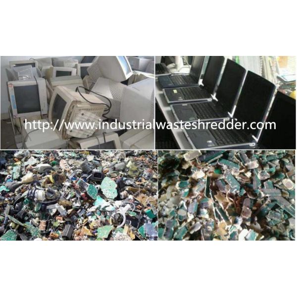 Cuchilla de acero de E del pedazo cuatro del eje del color de encargo mezclado de la trituradora con buena dureza