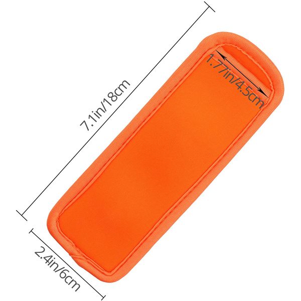 Factory Price Ice Pop Sleeves Antifreezing Popsicle Holders Bags Neoprene Insulator Sleeves Freezer Ice Pops Holder