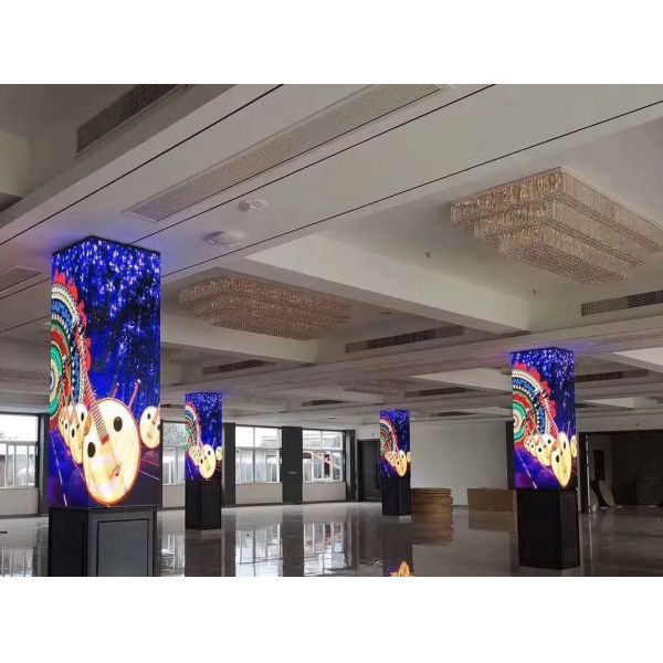 Right Angle Led Video Wall Display P2.5 Curve Led Screen for Shopping Malls