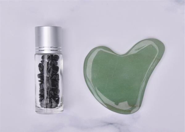 10ml Gemstone Glass Roller Bottles With Blue Jade Sodalite Jade Roller
