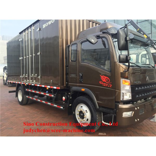 Реклама Синотрук светлая перевозит вес на грузовиках загрузки Ван 5000Кг коробки доставки