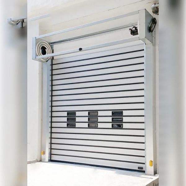 Customized High Speed Electric Door Wind Resistant Insulated Aluminum Garage Doors