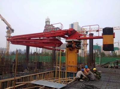 Safety Hydraulic Concrete Placing Boom /  Concrete Tower Boom Floor Or Shaft Climbing